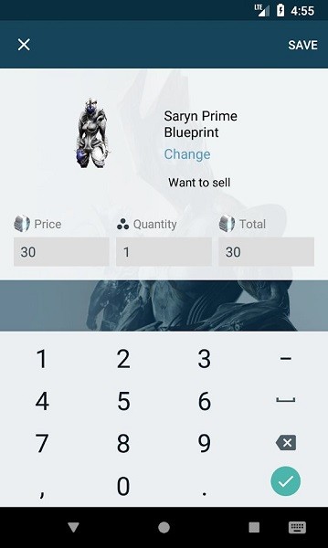 星际战甲交易平台(Warframe market)