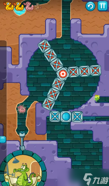 小鳄鱼爱洗澡漂洗周期怎么通关 小鳄鱼爱洗澡漂洗周期通关攻略