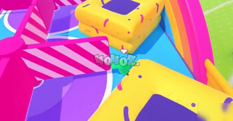 糖豆人怎么兔子跳下坡跳 障碍狂欢兔子跳快速通关技巧教学