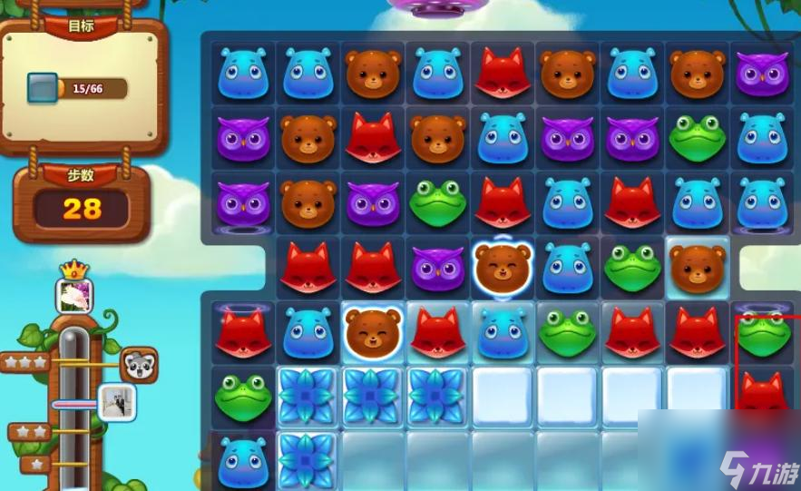 开心消消乐+167关隐藏关怎么过？