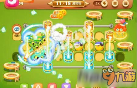 保卫萝卜3游乐场14关怎么过 游乐场第14关通关技巧