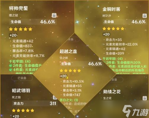 原神钟离武器圣遗物搭配选择指南 最强钟离装备打法