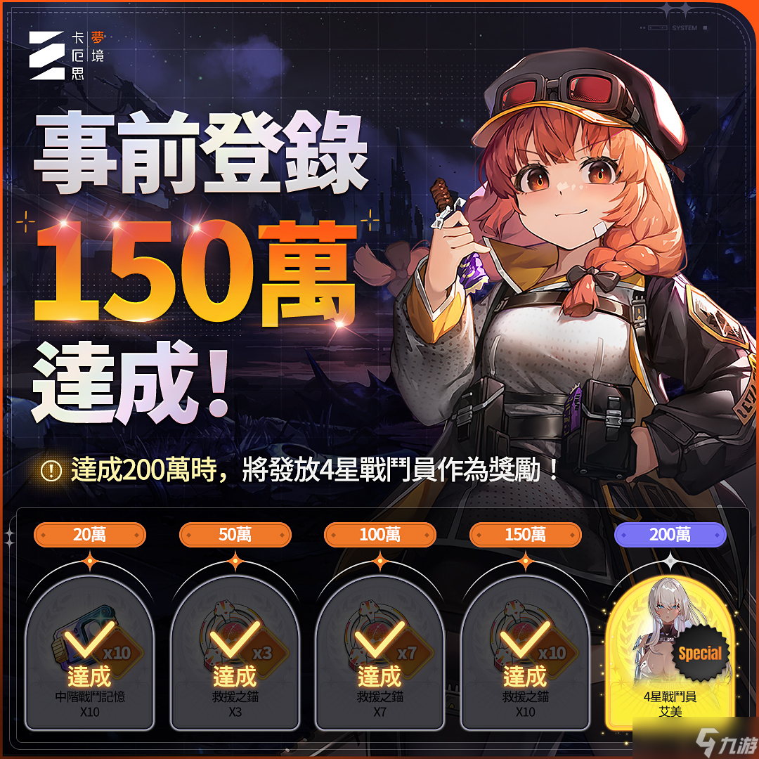 笑门RPG 新作《卡厄思梦境》今日展开事前游玩测试全球事前登录突破150 万人