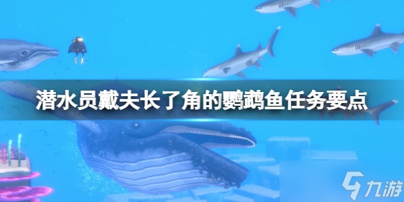 潜水员戴夫鹦嘴鱼怎么抓活的