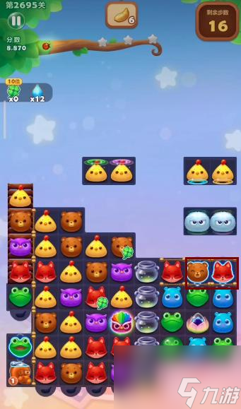 消消乐2695关怎么过? (开心消消乐2695关)
