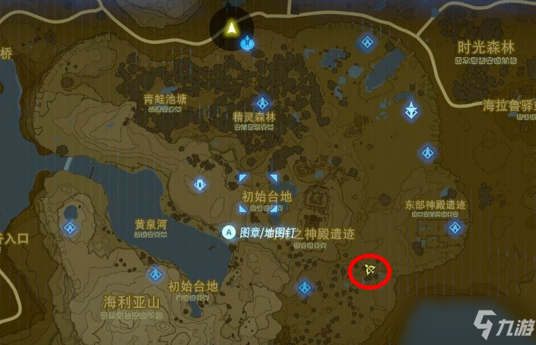 塞尔达莱尼尔位置