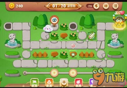 保卫萝卜3公园关卡攻略 公园8第关如何通关