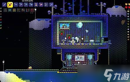 泰拉瑞亚怎样找空岛