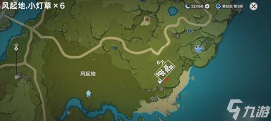 原神小灯草在哪里采集 原神小灯草在哪里及采集路线图大全