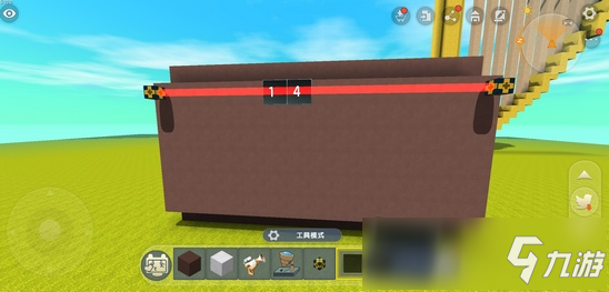 迷你世界微缩道具教程 教你如何制作二胡模型