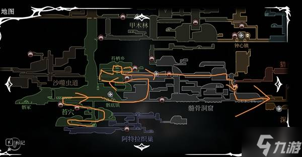 《空洞骑士丝之歌》疾丝跑者奖杯达成攻略 丝之歌速通路线推荐