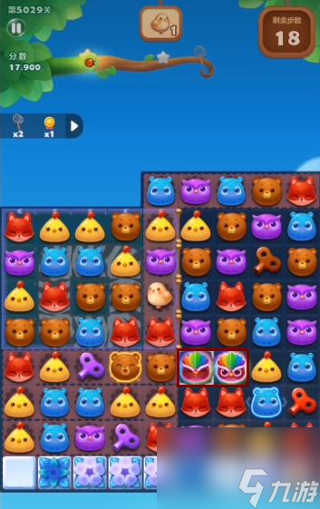 开心消消乐5029关怎么过? (开心消消乐5029关)