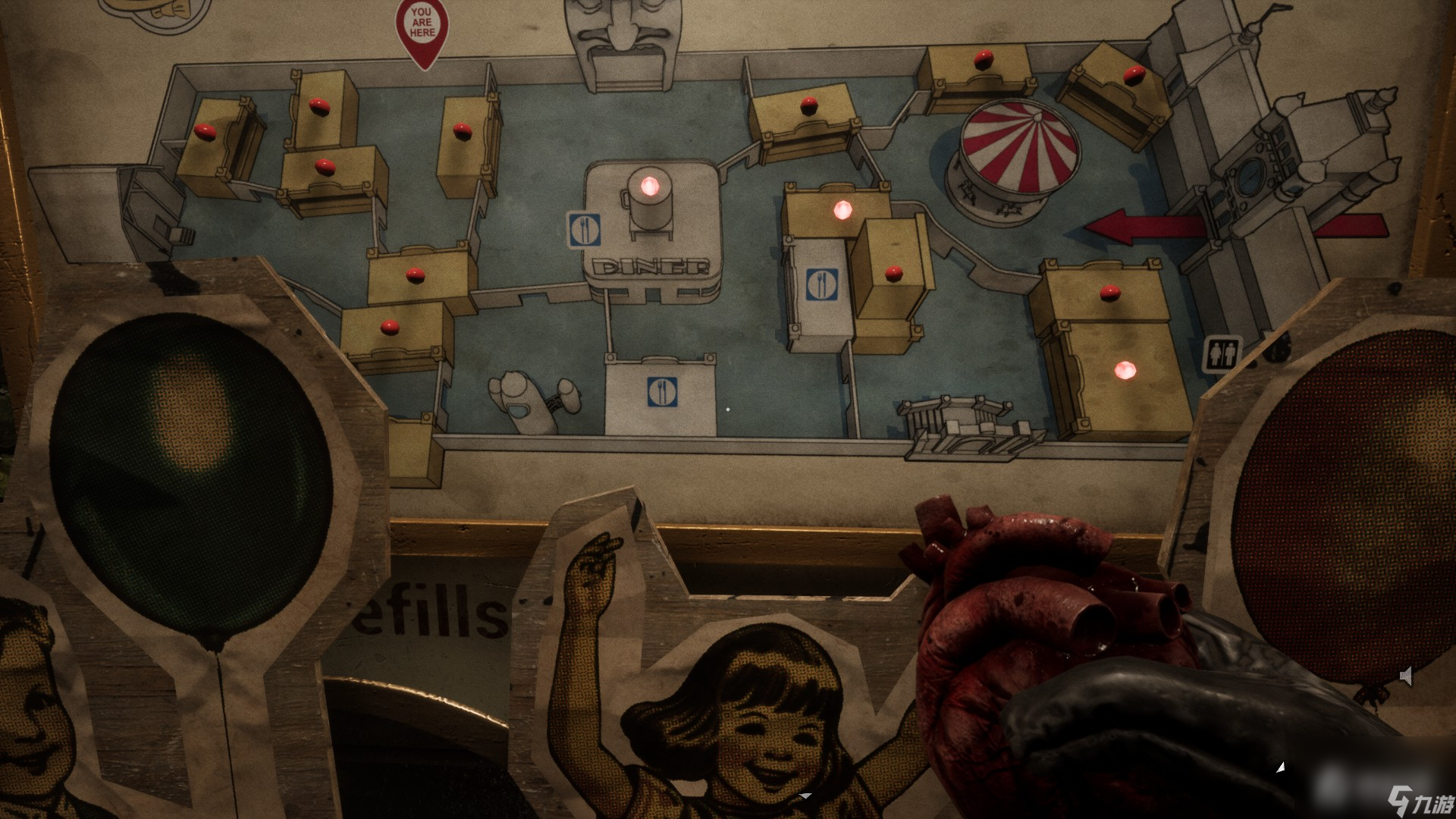 《逃生:试炼》游乐园地图怎么玩