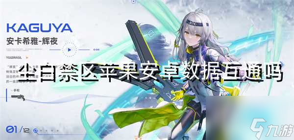 尘白禁区数据互通吗