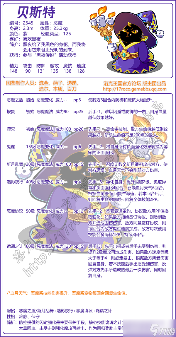 洛克王国最佳性格类型推荐