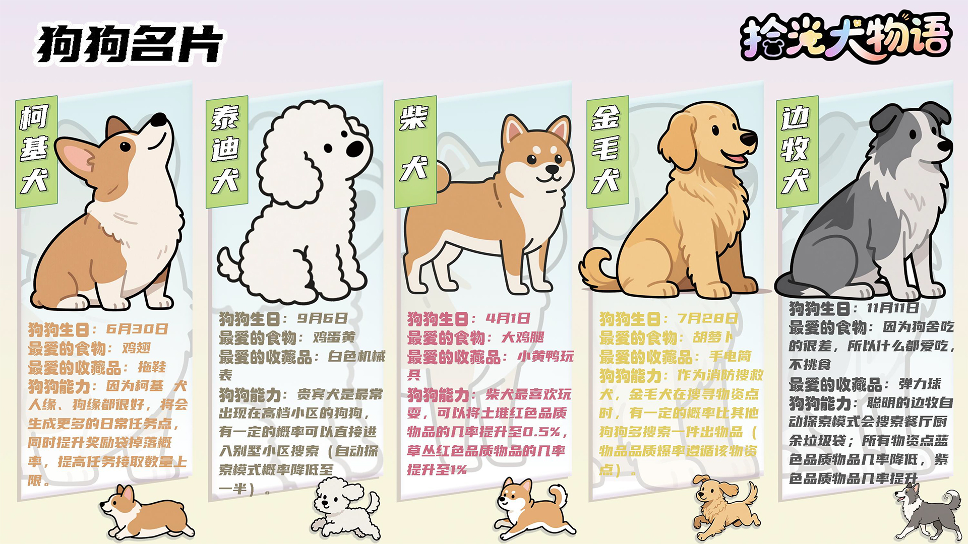 拾光犬物语什么时候出 公测上线时间预告