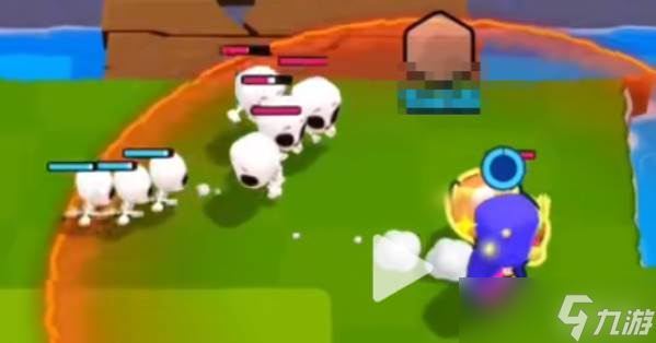 爆裂小队骷髅大军效果