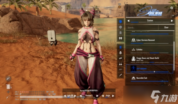 《剑星》街头霸王6韩蛛俐联动MOD,完美还原毒蛇牵丝与残影踢击