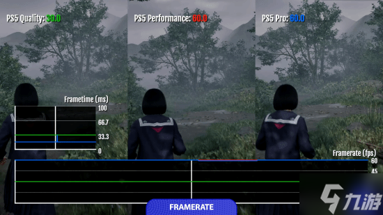 《寂静岭f》PS5画面对比 原生分辨率最低仅360P PSSR强化无法关闭