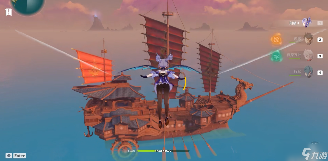 原神怎么做北斗的船去稻妻