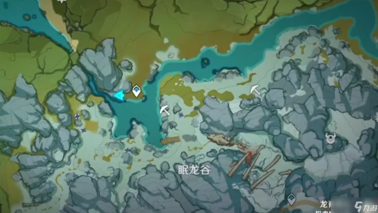 原神山中之物眠龙谷怎么打