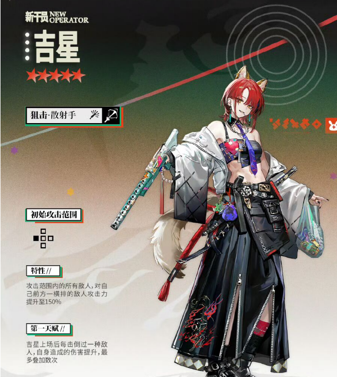 明日方舟吉星值得练吗