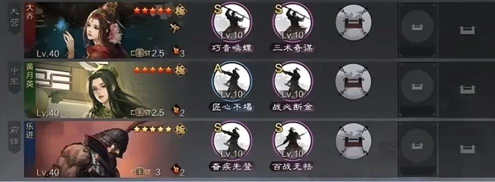 率土之滨开荒体系有哪些