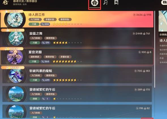 原神5.3轮唱的艺术成就怎么完成?