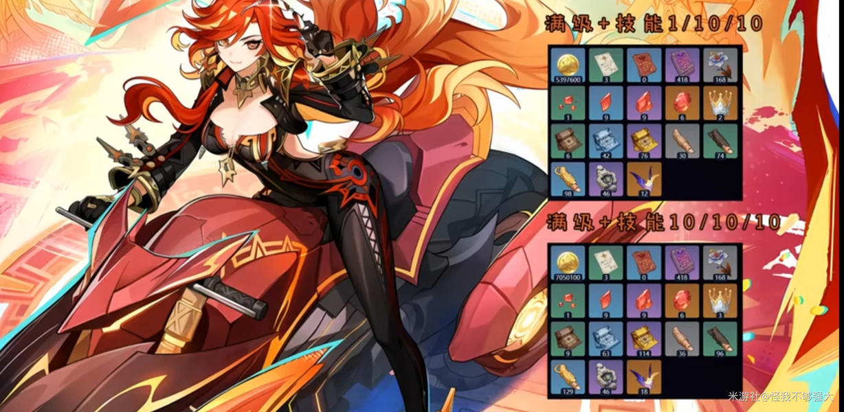 原神5.3火神养成材料需要哪些?