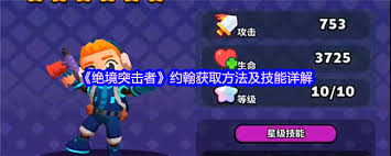 怎么获取绝境突击者米兰达