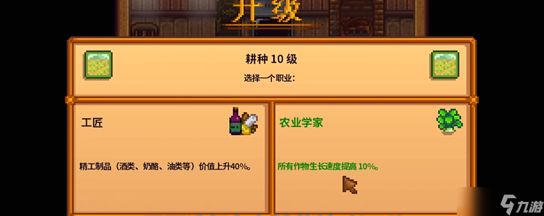 星露谷物语怎么选职业