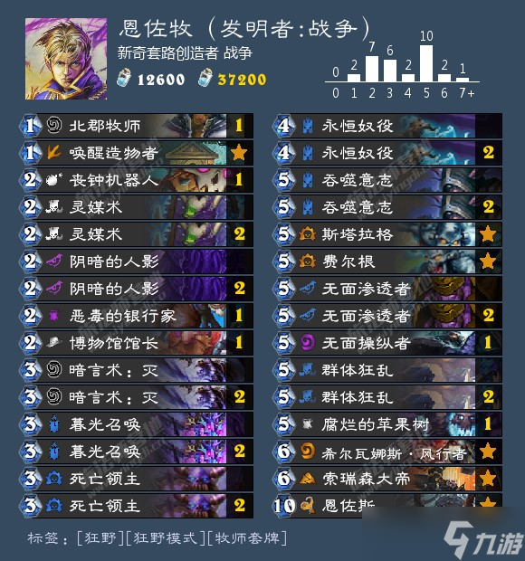 炉石传说新版本花式新套路  恩佐牧