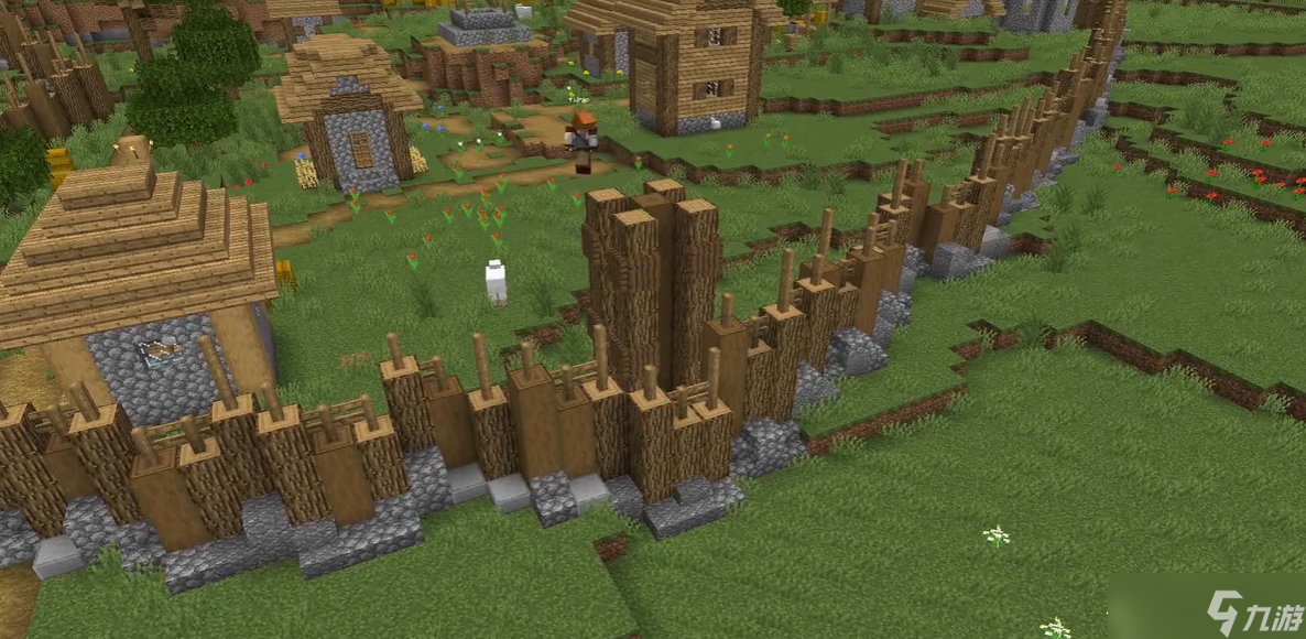 我的世界村庄防御工事在哪