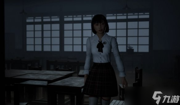 《寂静岭f》学院风套装MOD 血渍斑驳的校徽 撕裂的百褶裙